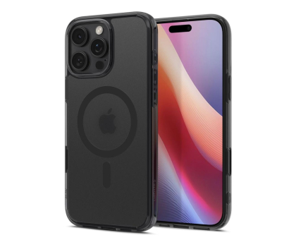 Etui do telefonów SPIGEN Ultra Hybrid ”T” Magsafe do iPhone 16 Pro Max frost black ACS08507